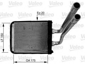 VALEO 812436 šilumokaitis, salono šildymas 
 Šildymas / vėdinimas -> Šilumokaitis
97138-07000, 9713807000
