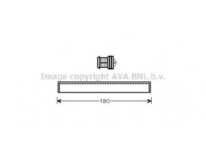 AVA QUALITY COOLING FTD343 džiovintuvas, oro kondicionierius 
 Oro kondicionavimas -> Džiovintuvas
93188638, 1618395, 93188638