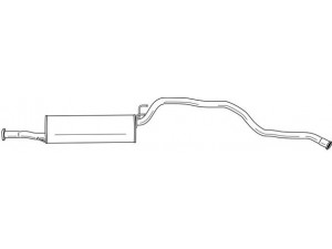 AKS DASIS SG44623 galinis duslintuvas