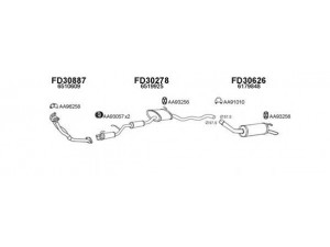 VENEPORTE 300466 išmetimo sistema