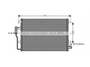 AVA QUALITY COOLING VWA5277 kondensatorius, oro kondicionierius