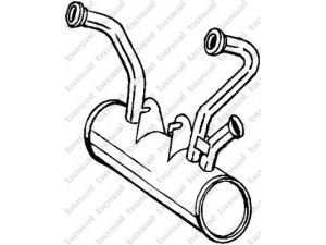 BOSAL 135-369 priekinis duslintuvas 
 Išmetimo sistema -> Duslintuvas
5429.110R, 5465.334, 5465.344, 5490.718