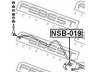 FEBEST NSB-019 skersinio stabilizatoriaus įvorių komplektas 
 Ašies montavimas/vairavimo mechanizmas/ratai -> Stabilizatorius/fiksatoriai -> Sklendės
54613-06J10