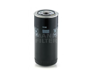 MANN-FILTER W 962 alyvos filtras; hidraulinis filtras, automatinė transmisija; filtras, hidraulinė sistema 
 Techninės priežiūros dalys -> Techninės priežiūros intervalai
4 115 057, 49 1291 1346, 5 501 316 450