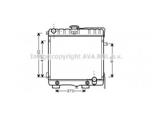 AVA QUALITY COOLING MS2316 radiatorius, variklio aušinimas 
 Aušinimo sistema -> Radiatorius/alyvos aušintuvas -> Radiatorius/dalys
0015010701, 4605000903, 4605002803