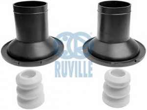 RUVILLE 816900 apsauginio dangtelio komplektas, amortizatorius 
 Ašies montavimas/vairavimo mechanizmas/ratai -> Montavimas, pakabos statramstis
