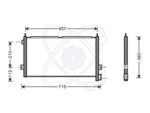 ELECTRO AUTO 30X0021 kondensatorius, oro kondicionierius 
 Oro kondicionavimas -> Kondensatorius
20838903, 21086304, 20515136, 3981637