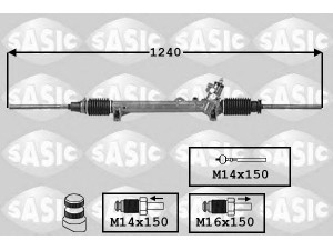 SASIC 7006088 vairo pavara 
 Vairavimas -> Vairo pavara/siurblys
4000C8, 4000Q8