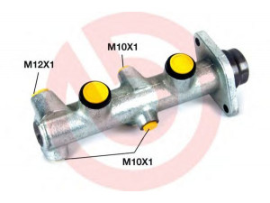 BREMBO M 24 020 pagrindinis cilindras, stabdžiai 
 Stabdžių sistema -> Pagrindinis stabdžių cilindras
6136544, 6136834, 6136835, 85AB2140AA