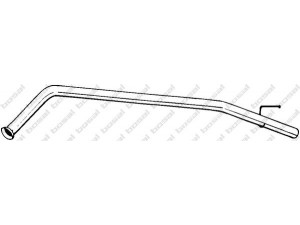 BOSAL 850-085 išleidimo kolektorius 
 Išmetimo sistema -> Išmetimo vamzdžiai
44 17 157, 93857917, 82.00.537.246
