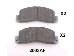 JAPANPARTS PA-2003AF stabdžių trinkelių rinkinys, diskinis stabdys 
 Techninės priežiūros dalys -> Papildomas remontas
04465-36010, 04465-37030, 04491-36030