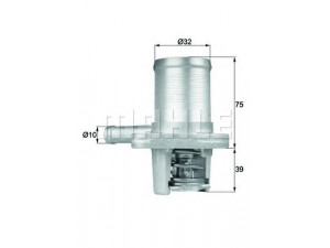 MAHLE ORIGINAL TI 40 89 termostatas, aušinimo skystis 
 Aušinimo sistema -> Termostatas/tarpiklis -> Thermostat
7700 868 980