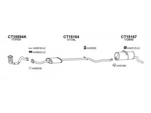 VENEPORTE 450529 išmetimo sistema 
 Išmetimo sistema -> Išmetimo sistema, visa