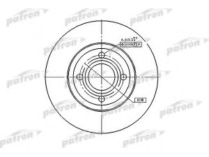 PATRON PBD2597 stabdžių diskas 
 Dviratė transporto priemonės -> Stabdžių sistema -> Stabdžių diskai / priedai
8A0615301, 8A0615301D, 8AO615301