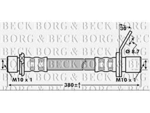 BORG & BECK BBH7219 stabdžių žarnelė 
 Stabdžių sistema -> Stabdžių žarnelės
9008094A65