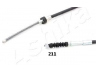ASHIKA 131-02-211 trosas, stovėjimo stabdys 
 Stabdžių sistema -> Valdymo svirtys/trosai
46420-02090, 46420-02110, 46420-02111