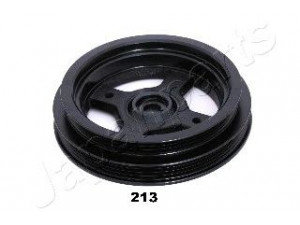 JAPANPARTS PU-213 skriemulys, alkūninis velenas 
 Diržinė pavara -> Dirželio skriemulys
13407-21020