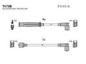 TESLA T479B uždegimo laido komplektas 
 Kibirkšties / kaitinamasis uždegimas -> Uždegimo laidai/jungtys
27501-24B20