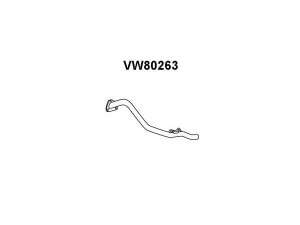 VENEPORTE VW80263 išleidimo kolektorius
073253681D