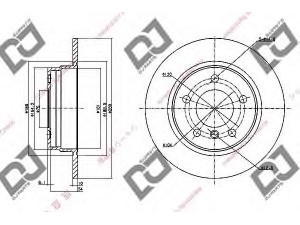 DJ PARTS BD1179 stabdžių diskas 
 Dviratė transporto priemonės -> Stabdžių sistema -> Stabdžių diskai / priedai
34211158936, 34211162289, 34211165457