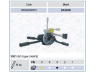 MAGNETI MARELLI 000042390010 vairo kolonėlės jungiklis 
 Vidaus įranga -> Rankinės/kojinės svirties sistema
182426980