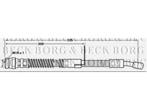 BORG & BECK BBH7012 stabdžių žarnelė 
 Stabdžių sistema -> Stabdžių žarnelės
587311A000, 5873125000