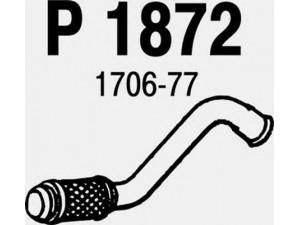 FENNO P1872 išleidimo kolektorius 
 Išmetimo sistema -> Išmetimo vamzdžiai
1706-77, 1706-77