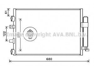 AVA QUALITY COOLING FD5484D kondensatorius, oro kondicionierius 
 Oro kondicionavimas -> Kondensatorius
1684942, AV6119710BA