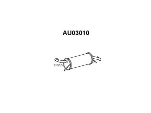 VENEPORTE AU03010 galinis duslintuvas 
 Išmetimo sistema -> Duslintuvas
4B0253609FG