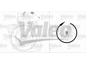 VALEO 455508 starteris 
 Elektros įranga -> Starterio sistema -> Starteris
4400667, 4403249, 5001014230, 7700301993