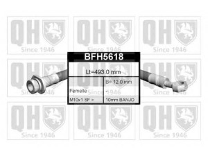 QUINTON HAZELL BFH5618 stabdžių žarnelė 
 Stabdžių sistema -> Stabdžių žarnelės
58811-26020