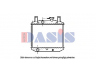 AKS DASIS 360070N radiatorius, variklio aušinimas 
 Aušinimo sistema -> Radiatorius/alyvos aušintuvas -> Radiatorius/dalys
1640087217, 1640087218, 1640087223
