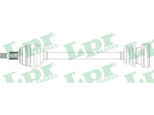 LPR DS51065 kardaninis velenas 
 Ratų pavara -> Kardaninis velenas
1J0407271AC, 1J0407271AL, 1J0407271F