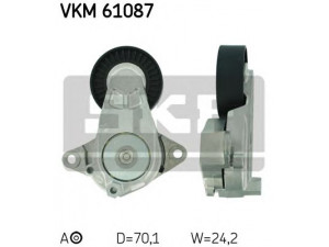 SKF VKM 61087 įtempiklio skriemulys, V formos rumbuotas diržas 
 Diržinė pavara -> V formos rumbuotas diržas/komplektas -> Įtempiklio skriemulys
16620-47010, 16620-47010