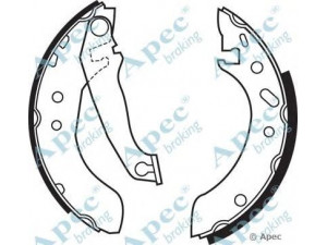 APEC braking SHU535 stabdžių trinkelė 
 Stabdžių sistema -> Būgninis stabdys -> Stabdžių įdėklas/ trinkelė
1005960, 1005970, 1059500, 1104128