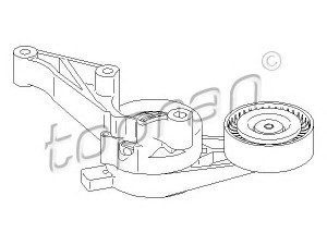 TOPRAN 111 529 diržo įtempiklis, V formos rumbuotas diržas 
 Diržinė pavara -> V formos rumbuotas diržas/komplektas -> Dirželio įtempiklis (įtempimo blokas)
03G 903 315C, 03G 903 315C, 03G 903 315C