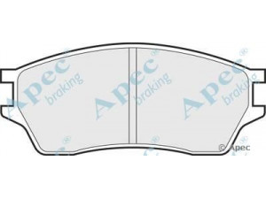APEC braking PAD604 stabdžių trinkelių rinkinys, diskinis stabdys 
 Techninės priežiūros dalys -> Papildomas remontas
45022SF0000, 45022SF0600, 45022SF0601