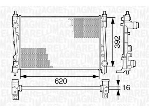 MAGNETI MARELLI 350213124900 radiatorius, variklio aušinimas
51812209