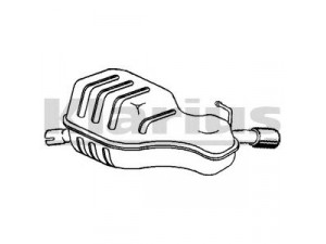 KLARIUS VO381V galinis duslintuvas 
 Išmetimo sistema -> Duslintuvas
9492907