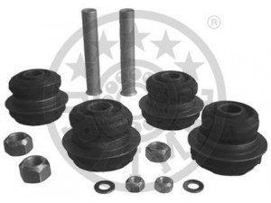 OPTIMAL F8-5009 pakabos komplektas 
 Ašies montavimas/vairavimo mechanizmas/ratai -> Valdymo svirtis/pasukamosios svirties sujungimas -> Vairo trauklės (valdymo svirtis, išilginis balansyras, diago
1243300275, 1243300575