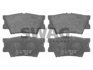 SWAG 81 91 6651 stabdžių trinkelių rinkinys, diskinis stabdys 
 Techninės priežiūros dalys -> Papildomas remontas
04466-42060, 04466-42060