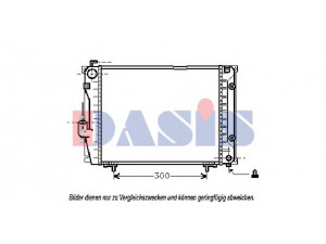 AKS DASIS 120490N radiatorius, variklio aušinimas 
 Aušinimo sistema -> Radiatorius/alyvos aušintuvas -> Radiatorius/dalys
1245001503, A1245001503