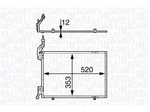 MAGNETI MARELLI 350203719000 kondensatorius, oro kondicionierius 
 Oro kondicionavimas -> Kondensatorius
1 513 110, 1 521 950, 1 526 276