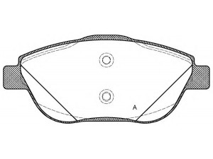 OPEN PARTS BPA1392.10 stabdžių trinkelių rinkinys, diskinis stabdys 
 Techninės priežiūros dalys -> Papildomas remontas
1607083180, 1607083180