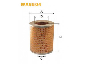 WIX FILTERS WA6504 oro filtras 
 Techninės priežiūros dalys -> Techninės priežiūros intervalai
8942320590, 4292431, 1780131050