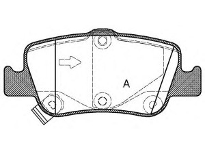 OPEN PARTS BPA1356.02 stabdžių trinkelių rinkinys, diskinis stabdys 
 Techninės priežiūros dalys -> Papildomas remontas
00446602180, 00446602181, 0446602170