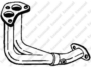 BOSAL 739-245 išleidimo kolektorius 
 Išmetimo sistema -> Išmetimo vamzdžiai
1038657, 6504753, 7308610