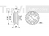 TREVI AUTOMOTIVE TA1042 įtempiklio skriemulys, V formos diržas 
 Diržinė pavara -> V formos diržas/komplektas -> V formos diržas
11311721844, 1721844, 64551721844