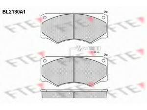 FTE BL2130A1 stabdžių trinkelių rinkinys, diskinis stabdys 
 Techninės priežiūros dalys -> Papildomas remontas
601 420 76 20