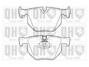 QUINTON HAZELL BP1407 stabdžių trinkelių rinkinys, diskinis stabdys 
 Techninės priežiūros dalys -> Papildomas remontas
34 21 1 163 324, 34 21 1 163 326